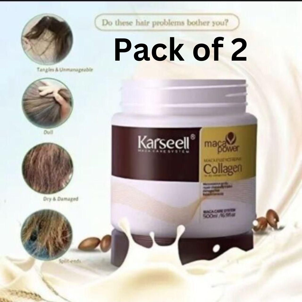 Karseell Maca Power Collagen Hair Mask ( Buy 1 Get 1 Free)